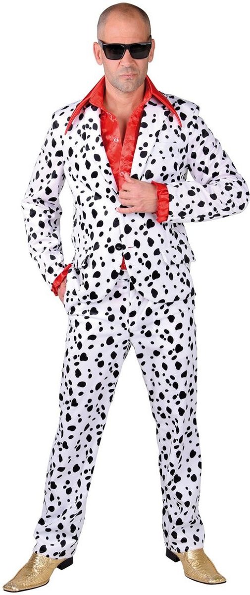 Hond & Dalmatier Kostuum | Rijst Met Krenten Hond Dalmatier | Man | Extra Small | Carnaval kostuum | Verkleedkleding